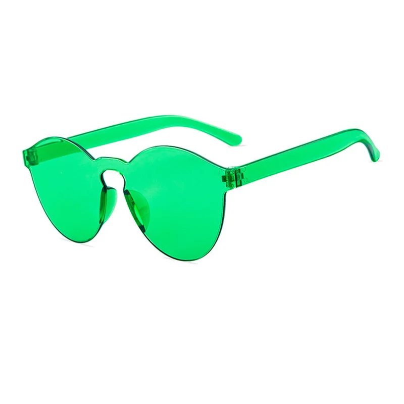 Thin Sunglasses Women Candy Colors Sun Glasses Men Frameless One-Piece Eyeglasses for Party Cosplay Eyewear_voghion.com