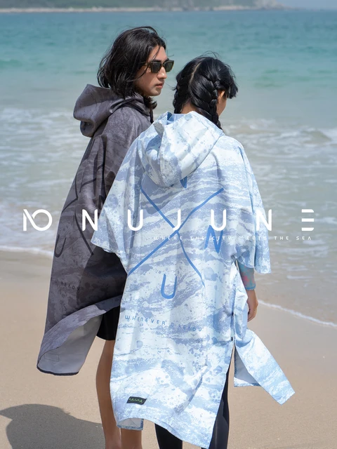 Beach Changing Towel Surf Poncho Changing Towel Quick-Dry Robe