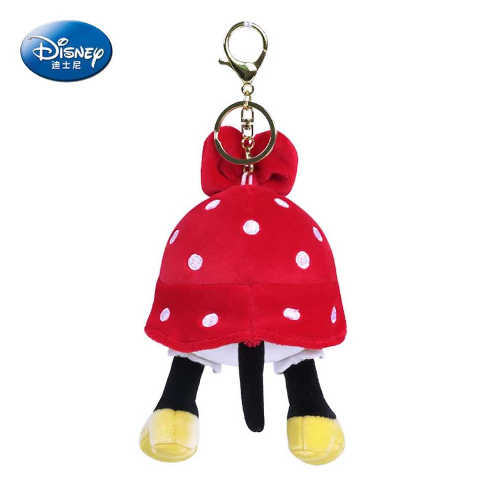 Authentic Disney Plush Pendant Boys Girls Mickey Minnie Donald Duck Daisy Butt Pendant Kids Lovely Bag Pendant Children