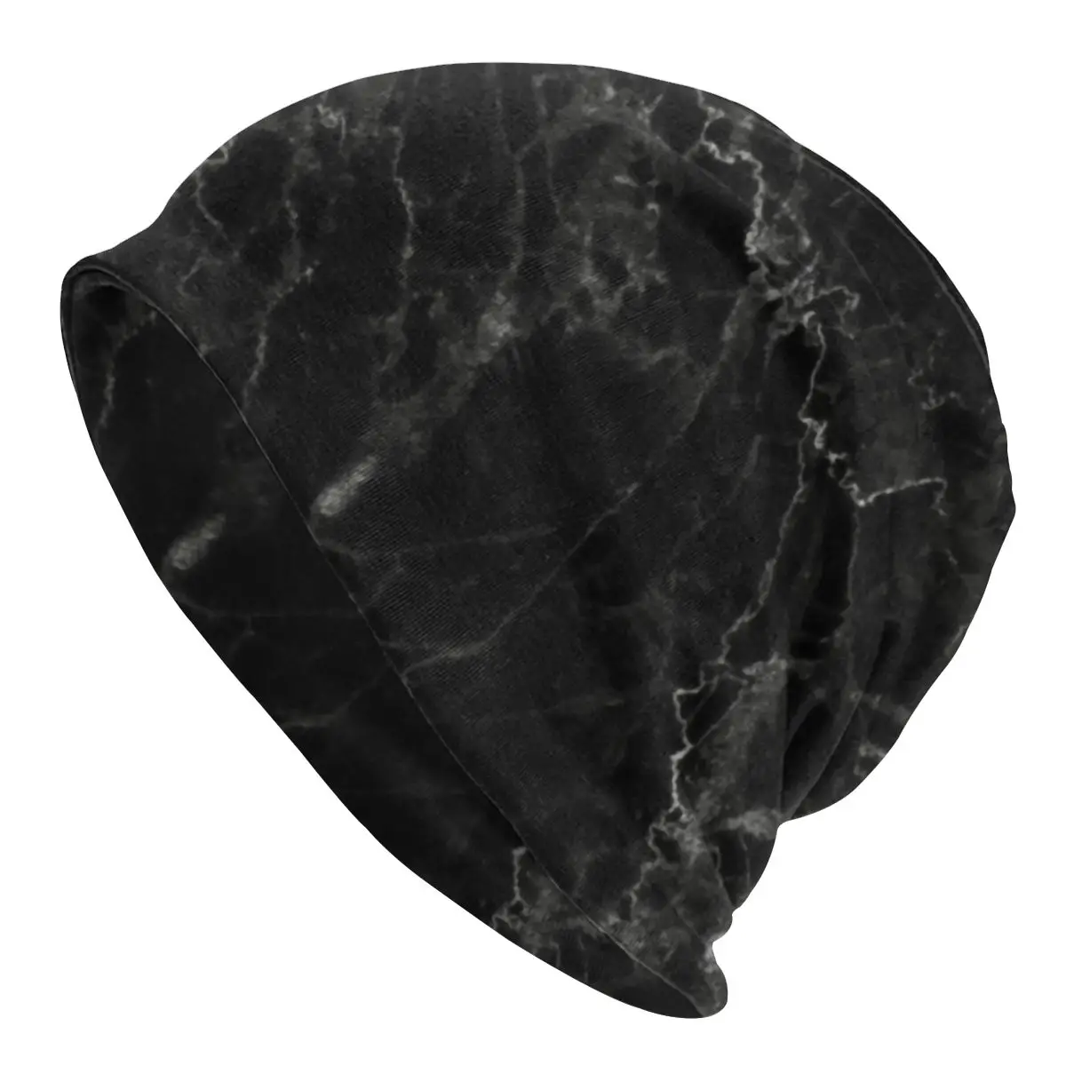 

Black Marble Abstract Texture Background Beanies Cap For Men Women Unisex Outdoor Winter Warm Knit Hat Adult Pop Art Bonnet Hats