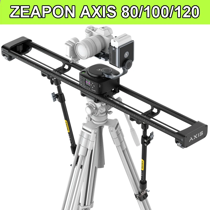 Zeapon AXIS 80 100 120 Pro 多軸電動スライダー DSLR カメラビデオ