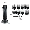 KM2296 Kemei Original Professional Rechargeable Hair Trimmer Adjustable Hair Clipper USB Carving Barber Salon 3