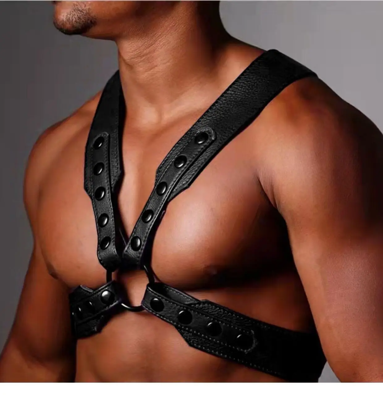 

Harness Men Fetish Leather body belt Men BDSM Bondage Sex Toys Adult Sex Costume Men Outfit For Couples Body Lingerie Sexy Tank