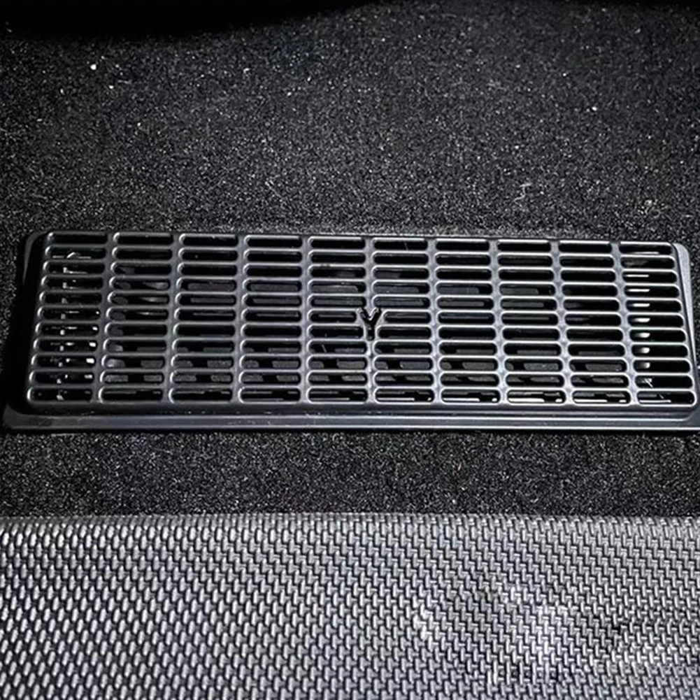 2pcs Under Seat Dustproof Ventilation Car Air Vent Cover Grille Mesh Air  Conditioner Outlet Guards Grid for Tesla Model Y - AliExpress