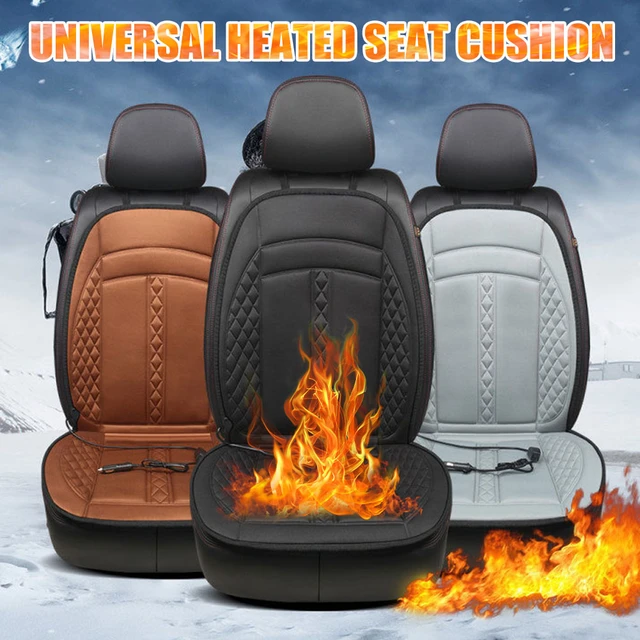 Heated Seat Cushion For Car Heated Seat Pad With Universal Winter Warmer  Timing Seat Heating Car Accessories Seat Cover Pads Set - AliExpress