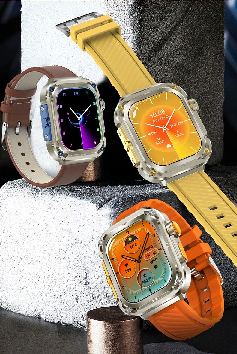 Smartwatch med bluetooth-samtal och träningsspårare för sport_voghion.com