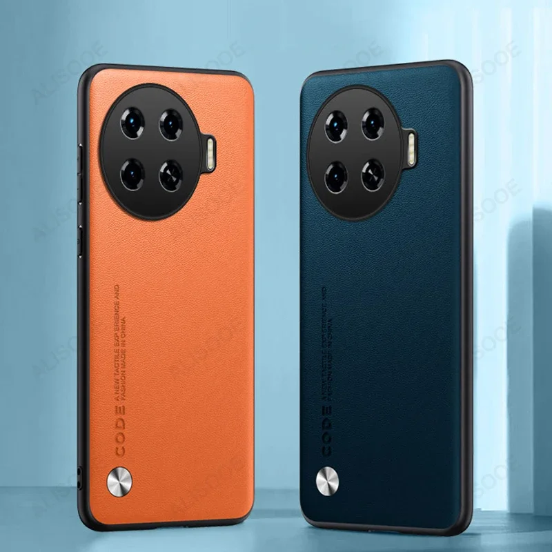 Luxury PU-Leather Shockproof Case for Tecno Spark 20 Pro Plus - Full Protective Back Cover
