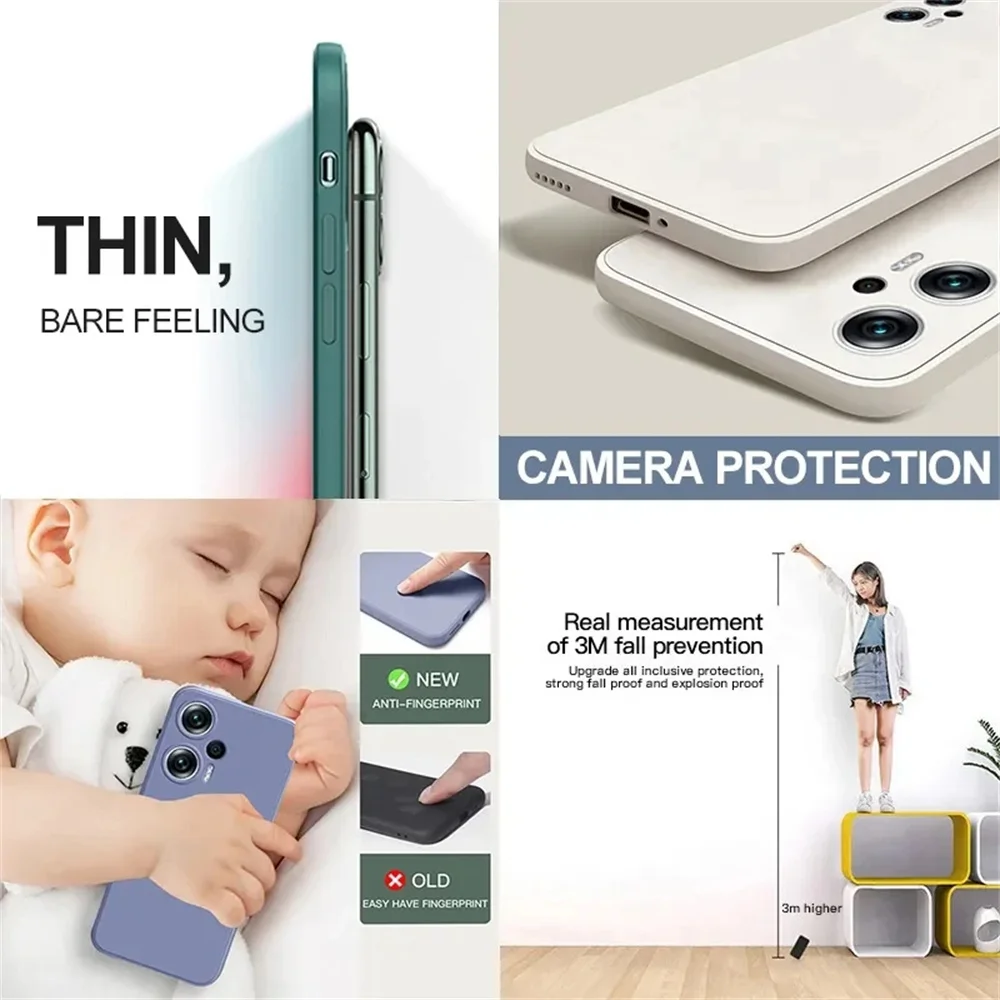 Luxury Shockproof TPU Soft Silicone Phone Case - Premium Back Cover