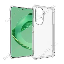 Shockproof Anti-Falling Silicone TPU Back Cover for Nova 11 SE (Clear)