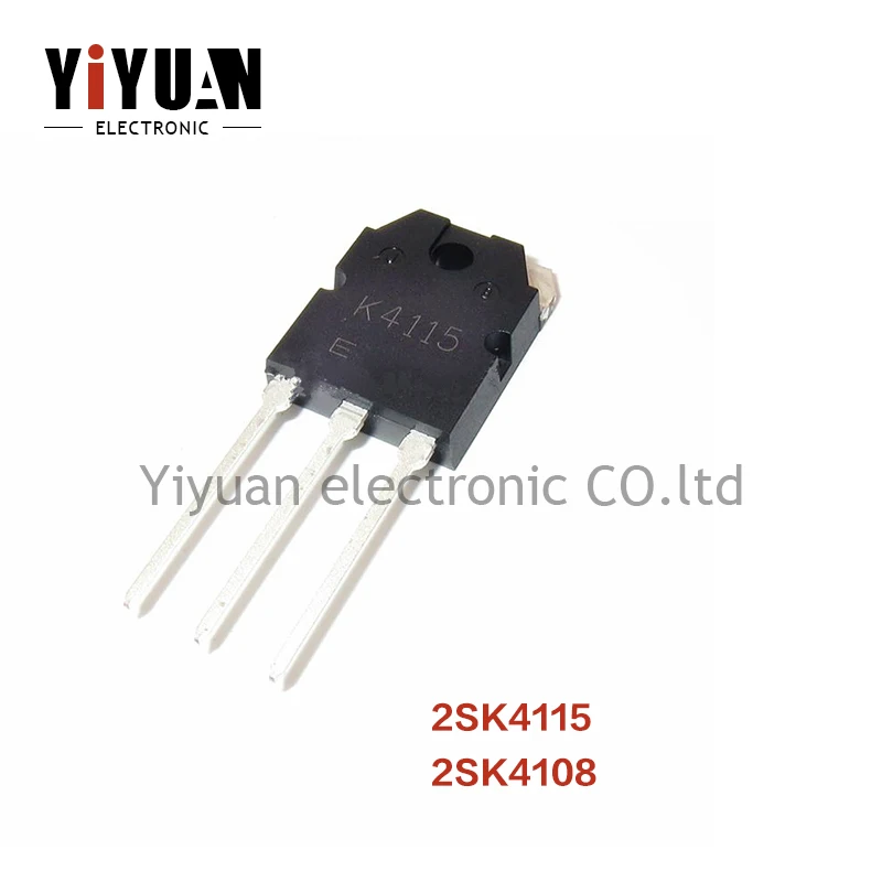 

10PCS Brand New Original 2SK4115 K4115 900V 7A 2SK4108 K4108 500V 20A TO-3P MOS Field-effect transistor