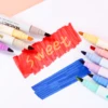 6/12 Colors Double-ended Magic Color Changing Highlighter Pen Diary Scrapbook Planner Painting DIY Doodles Graffiti Art Marker 2