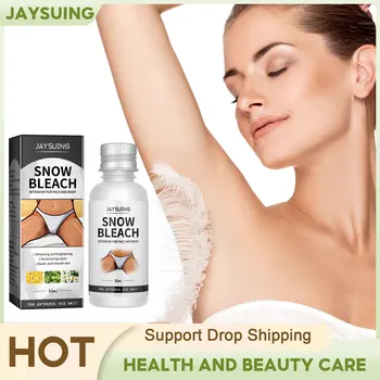 Crema sbiancante per il corpo schiarisce ascellare gomito ginocchia rimozione delle articolazioni parti intime macchie scure melanina crema sbiancante per neve 30ml 1