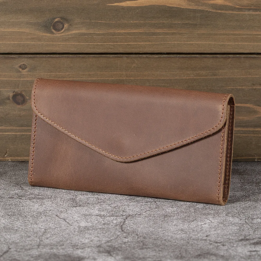 Mens Cow Leather Belt Loops Waist Bag Wallet Purse Leather Hiking Riding Travel Fanny Waist Pack Small Phone Pouch for Men Women