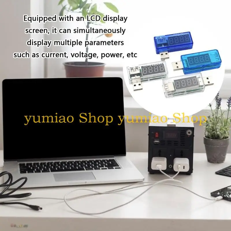 587B USB 충전기 닥터 디지털 멀티미터 USB 전력 테스터 정확한 전압 및 전류 측정을 위한 전압 테스터