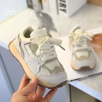 2023 Spring New Kids Sport Sneakers Boys Slip-on Trainers Children Classic Brand Design Chunky Tennis Girls Casual  Travel Shoes 2