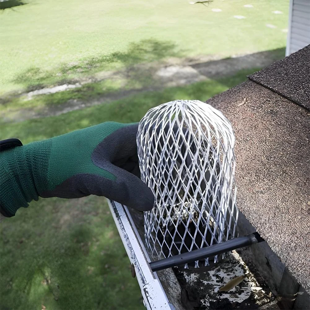 Gutter Filter Leaf-blocking Anti-blocking 3Inch Eaves Roof Drainage Pipe Floor Drain Cleaning Accessories
