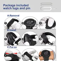 22mm Elastic Watch Bands for Garmin Instinct 2 Solar Soft Stretchy Nylon Strap for Garmin Instinct Tactical/ Solar/ Tide Esports - Image 4