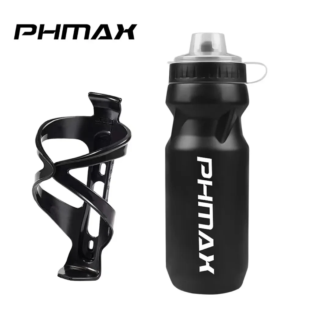 Bicycle Water Bottle PHMAX Cycling Water Bottle 610ml Mountain Road Bicycle Squeeze Cup Bottle Cage Outdoor Sports Portable
