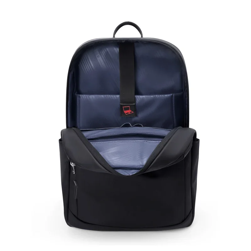 BOCURA Mochila Delgada Para Computadora Portátil Para Hombre, Mochila De Viaje De Negocios De 15.6 Pulgadas Impermeable, Negro -, Mochilas Daypack