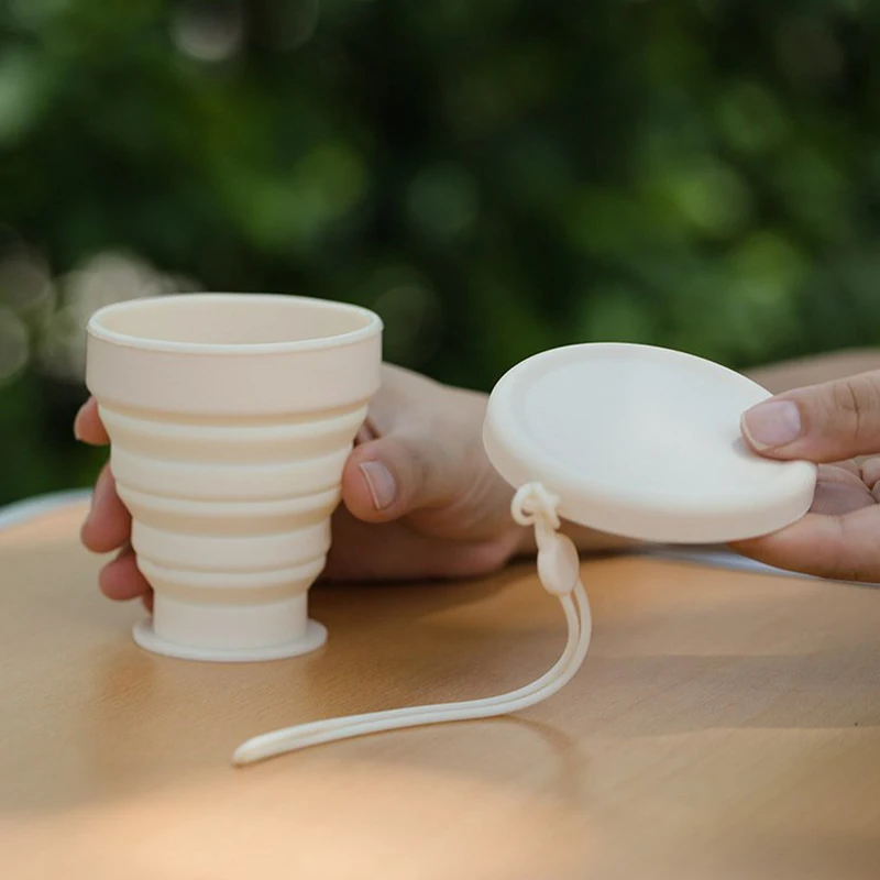 Portable Silicone Foldable Toothbrush Cup For Outdoor Travel_voghion.com