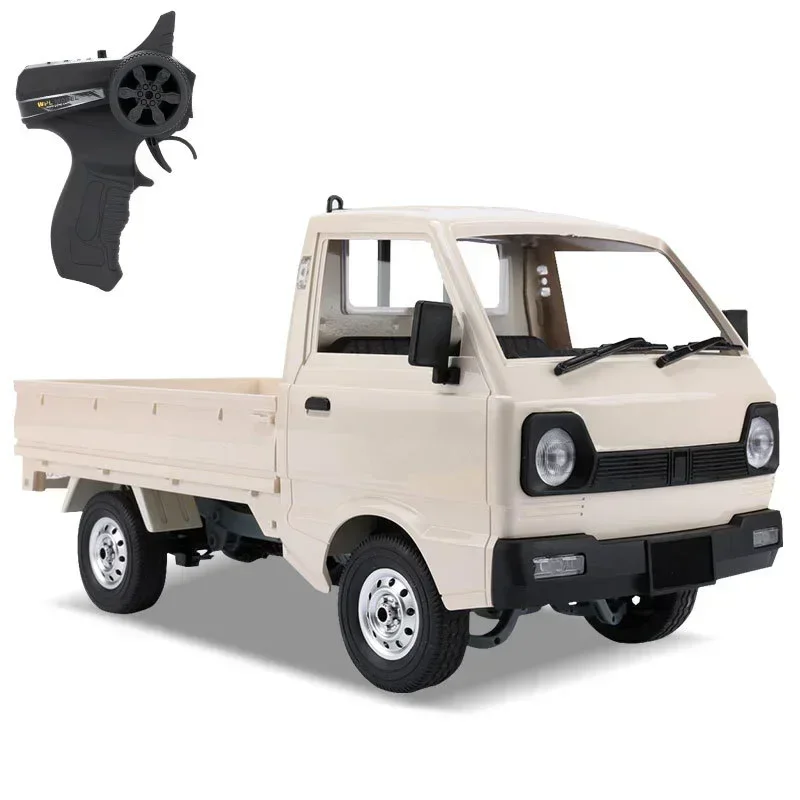 WPL D12 Remote Control 1:10 / 1:16 RC CAR Simulation Drift Climbing Truck LED Light Haul Cargo Electric Toys For Children Gifts 3