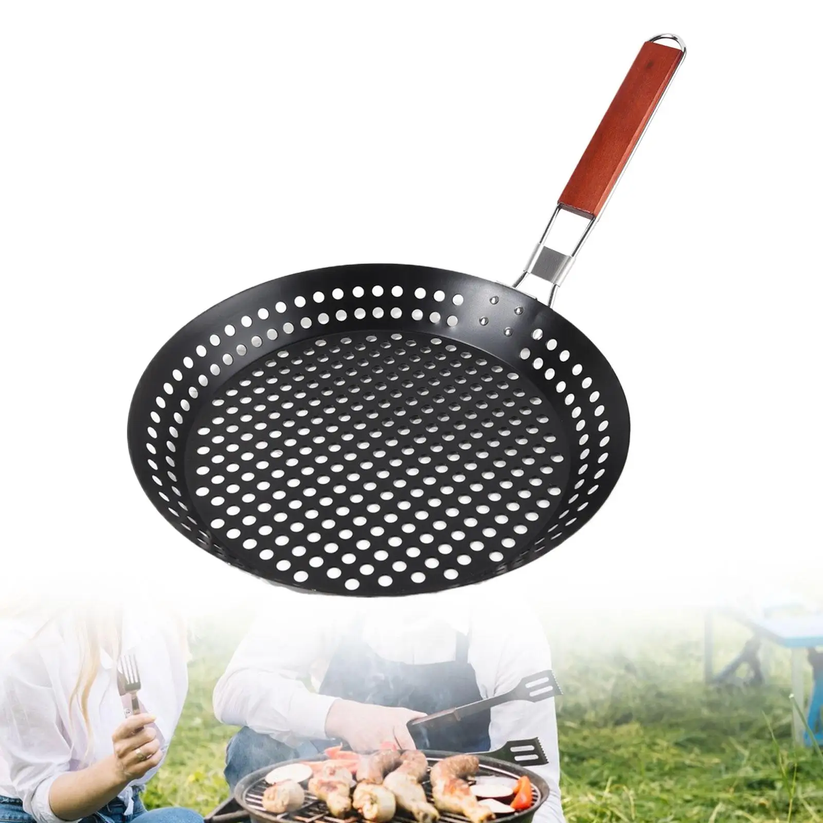 Grilling Skillet Easily Clean Steak Meats Grilling Pan Barbecue Grilling Plate for Frying Kitchen Roasting Outdoor Hiking Grilling Skillet Easily Clean Steak Meats Grilling Pan Barbecue Grilling Plate for Frying Kitchen Roasting Outdoor Hiking