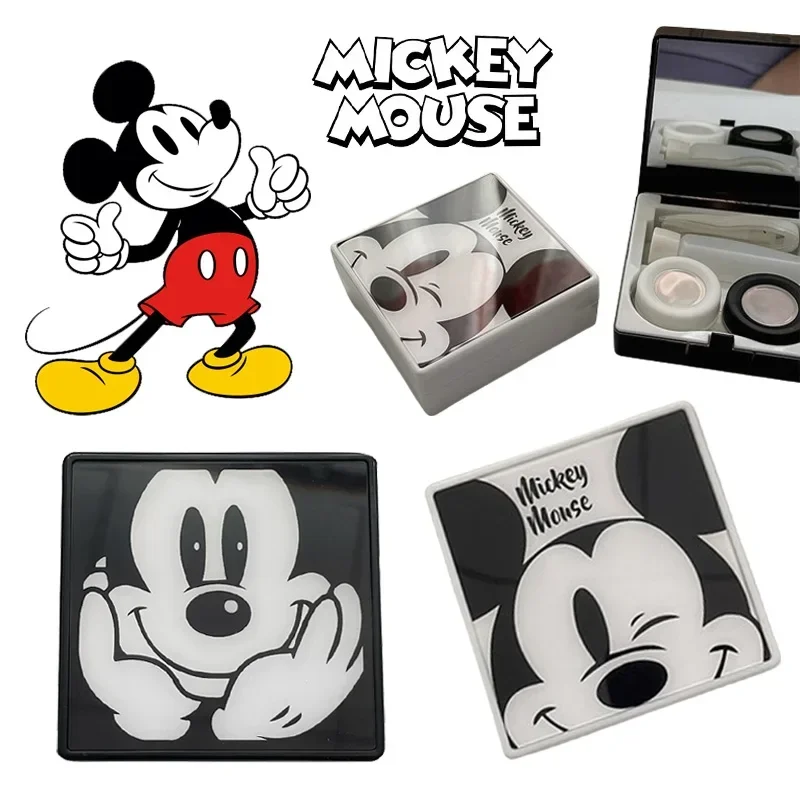 Disney Mickey Mouse Cute Travel Kit Pocket Mini Contact Lens Case