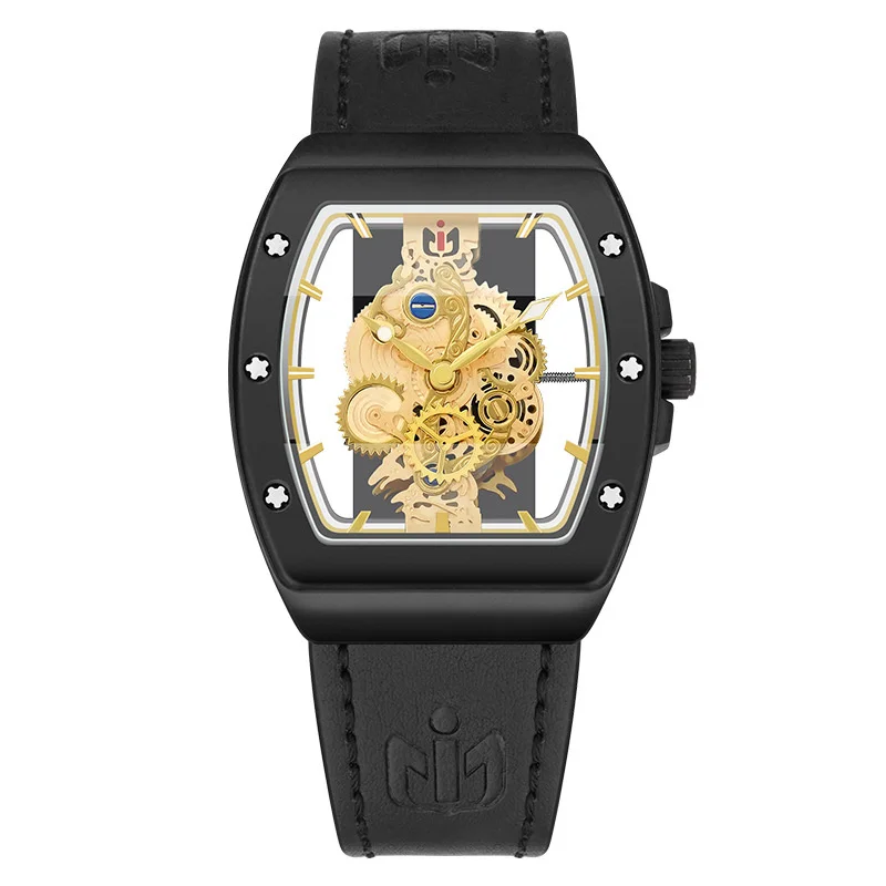 

Men's Quartz Watches Plastic Strap Waterproof Luminous Creative Hollow Out Dial Fashion Business Leisure Men's Quartz Watches