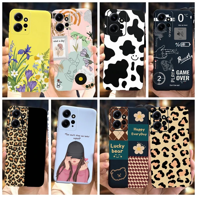 Coque de téléphone Xiaomi Redmi Note 12, étui en Silicone souple, mignon,  Panda, dessin animé, 5G, 4G, 2023 - AliExpress