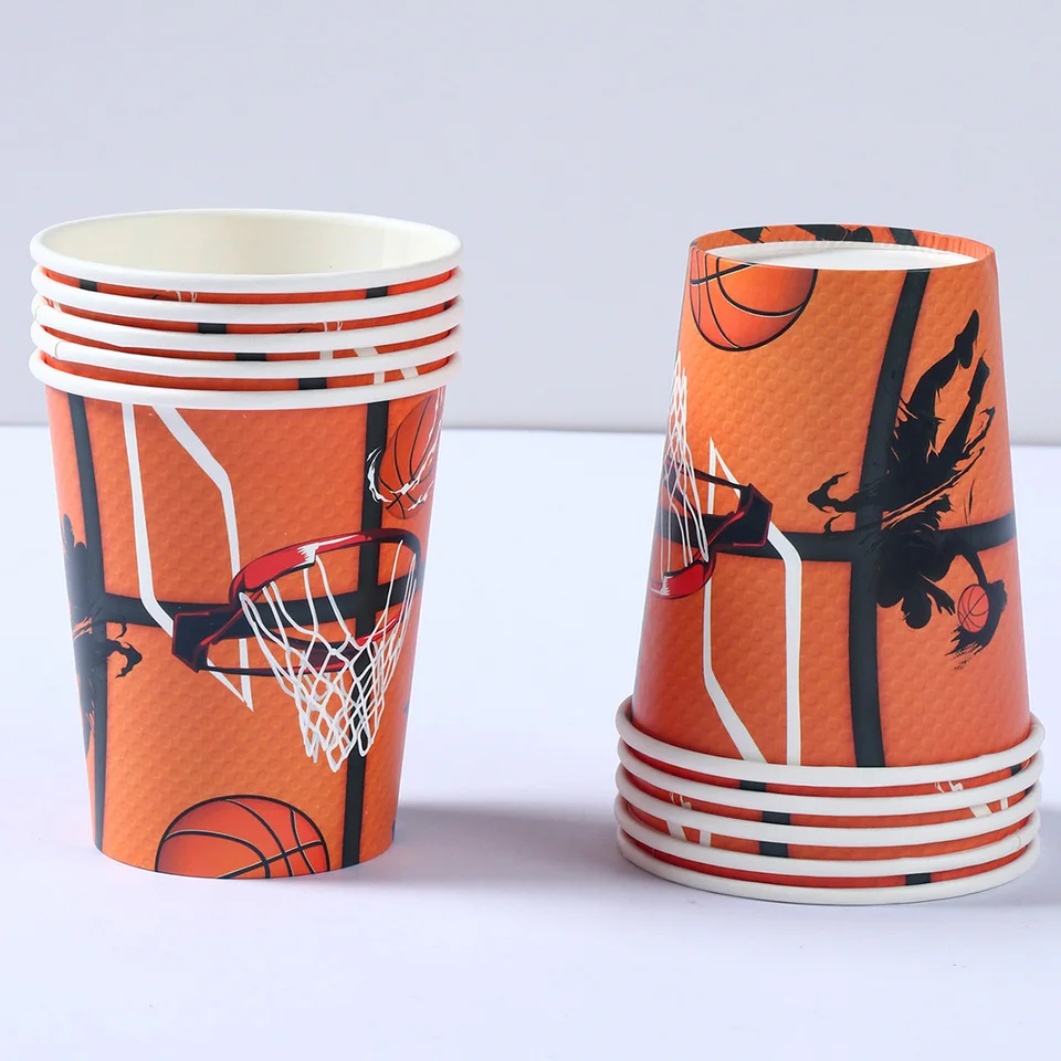 100 Tovaglioli Di Carta A Tema Basket - Per Feste, Compleanni E Eventi Sportivi - Foto 13