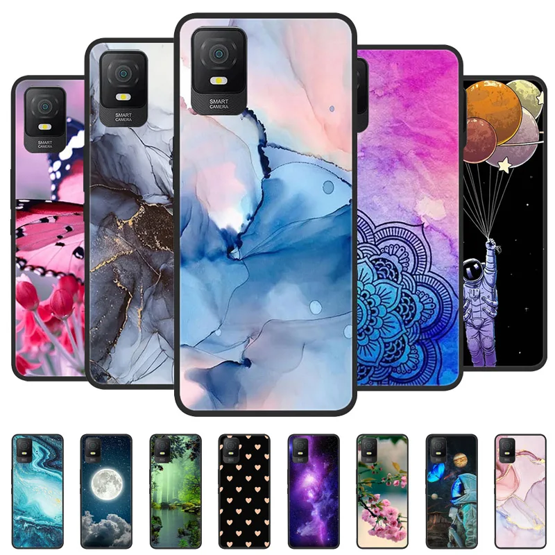 Per Tcl 403 Custodia 6.0 Pollici Marble Bumper Coque Cover Per Tcl 403 T431D Custodia Morbida In Silicone Tpu Per Tcl 403 Fundas Capa Shell
