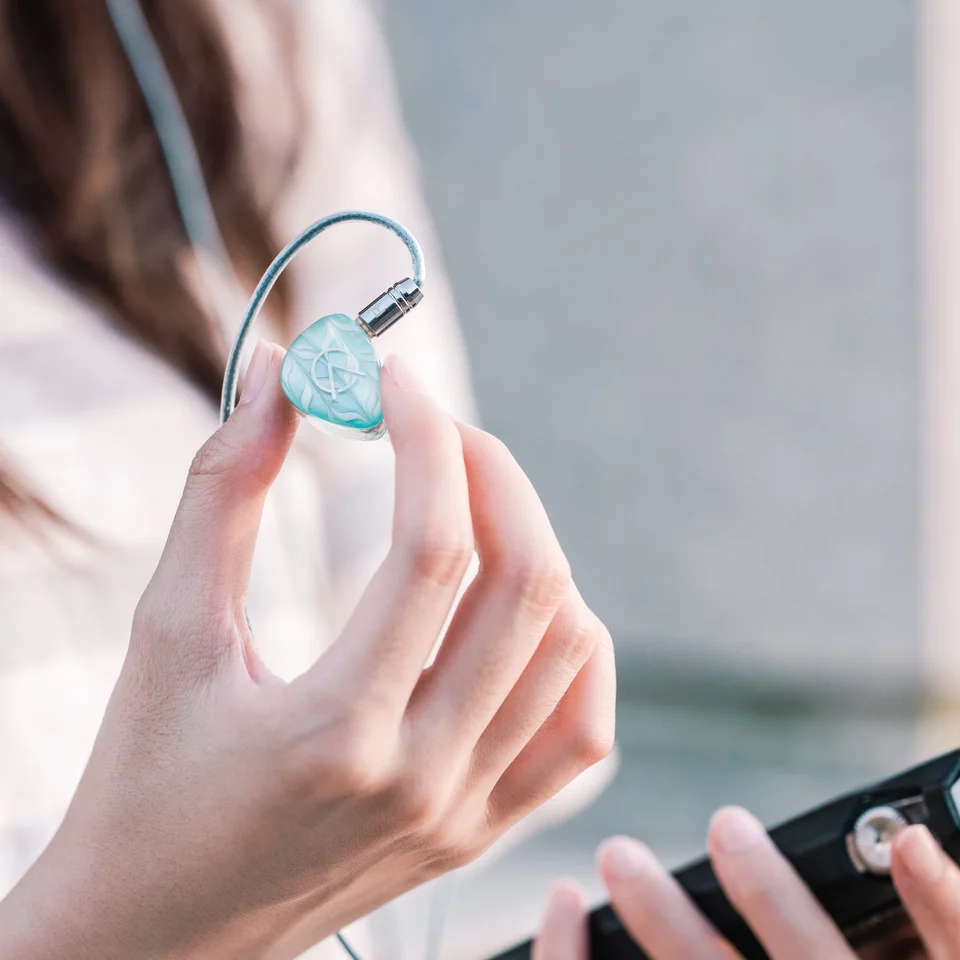 OPENAUDIO SIREN 1DD+2BA インイヤーヘッドフォン 0.78 2Pin ケーブル