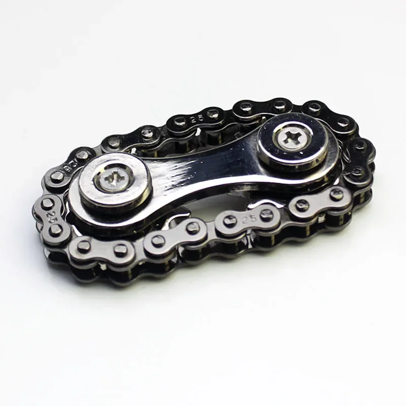 Fidget Toys Metal Flywheel Gyro Gear Chain Antistress Fun Sprockets Hand  Spinner Stress Reliever Gift EDC for Children Adults