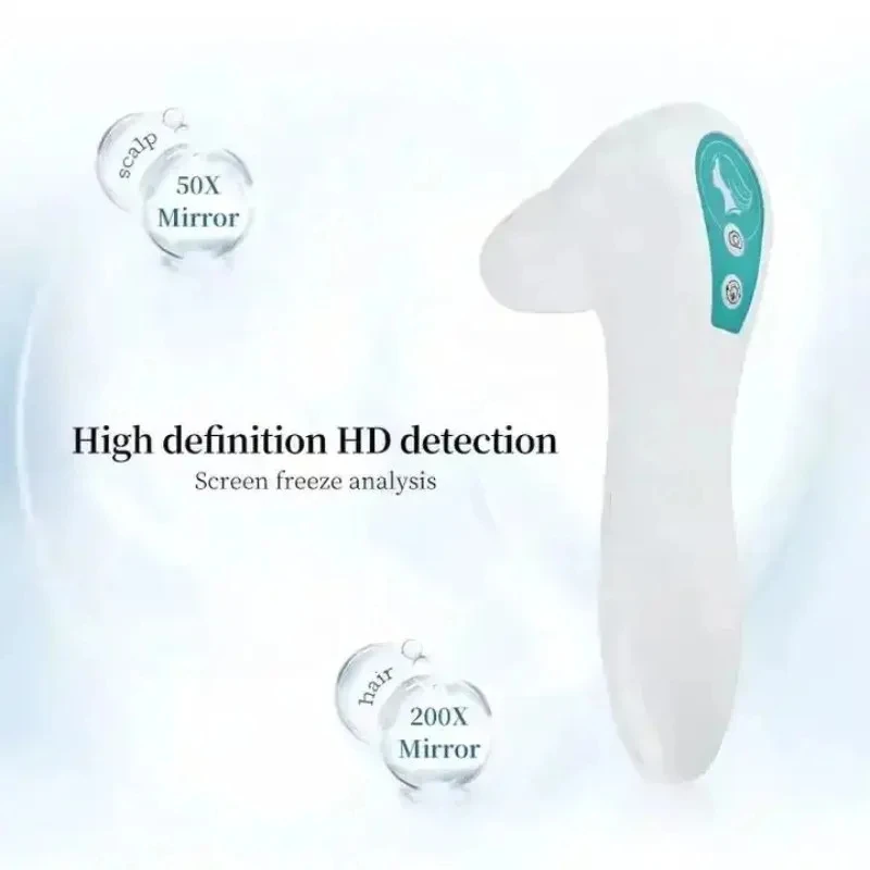 2024 7 In 1 High Frequency Hair Follicle Detection Scalp Treatment Machine Hair Analyze Scalp Care Massage Hair Regrowth Device 3