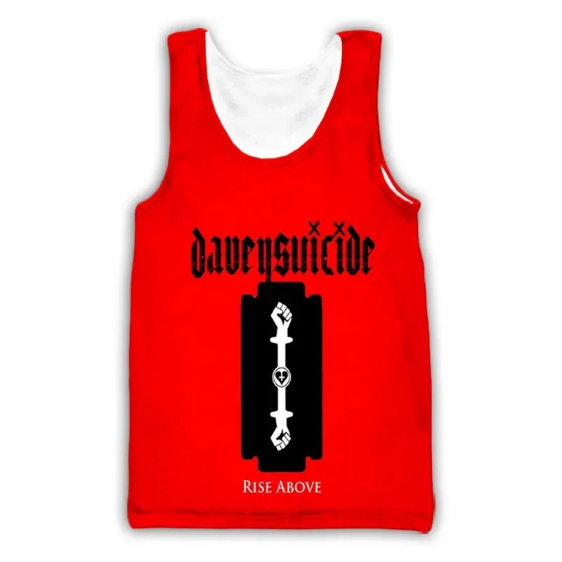 Майка CAVVING с 3D принтом Davey, майка-жилет с принтом из самоубийц рок, летняя майка в стиле Харадзюку, рубашки, уличная одежда для мужчин и женщин