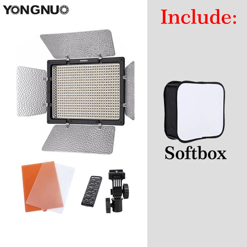 YONGNUO YN600L YN600 600 LEDライトパネル 5600K白色LED撮影ライト