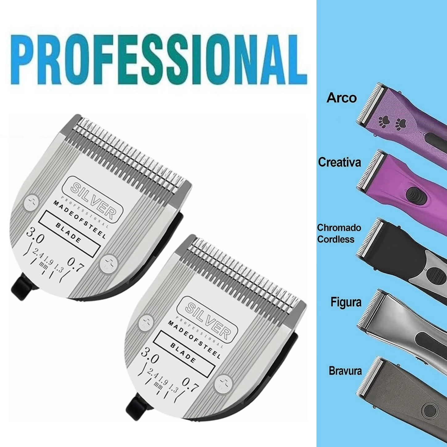 DetachableFineAdjustBladeForWahlProfessionalAnimalCordless