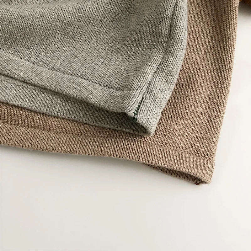 2025 Spring New Children Sweater Boys Long Sleeve Loose Knitwear Girls Vintage Knitted Pullover Kids Casual Tops Toddler Clothes 4 2025 Spring New Children Sweater Boys Long Sleeve Loose Knitwear Girls Vintage Knitted Pullover Kids Casual Tops Toddler Clothes - Image 4