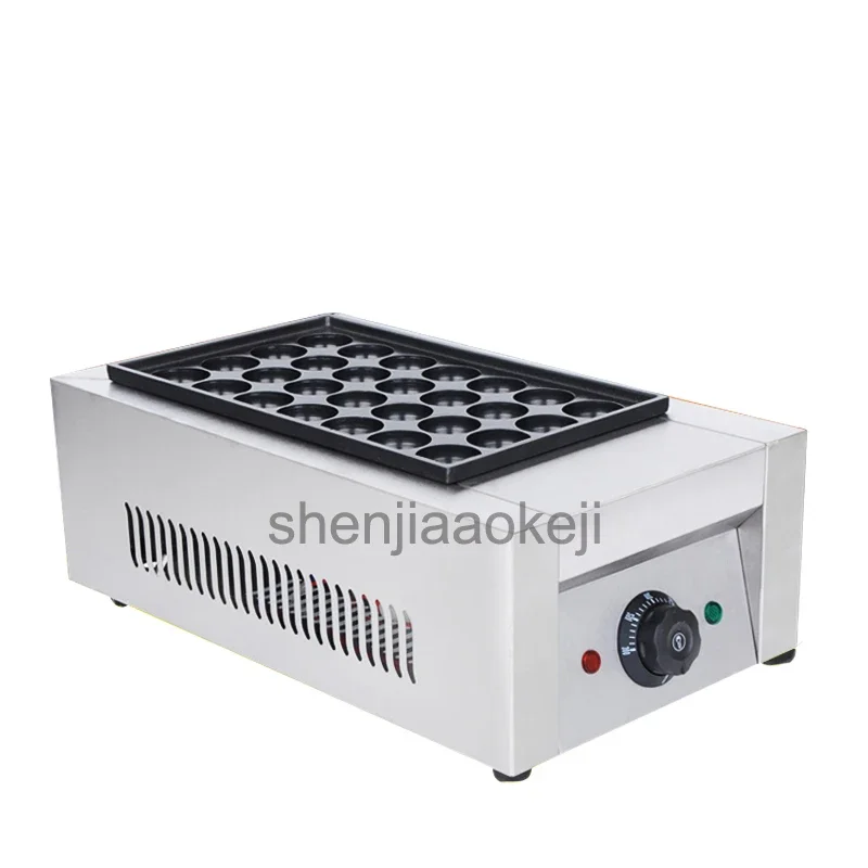 Professional Electric Octopus Ball Machine Non-stick Pan Fish Ball furnace Commercial single board octopus balls machine 220v1pc