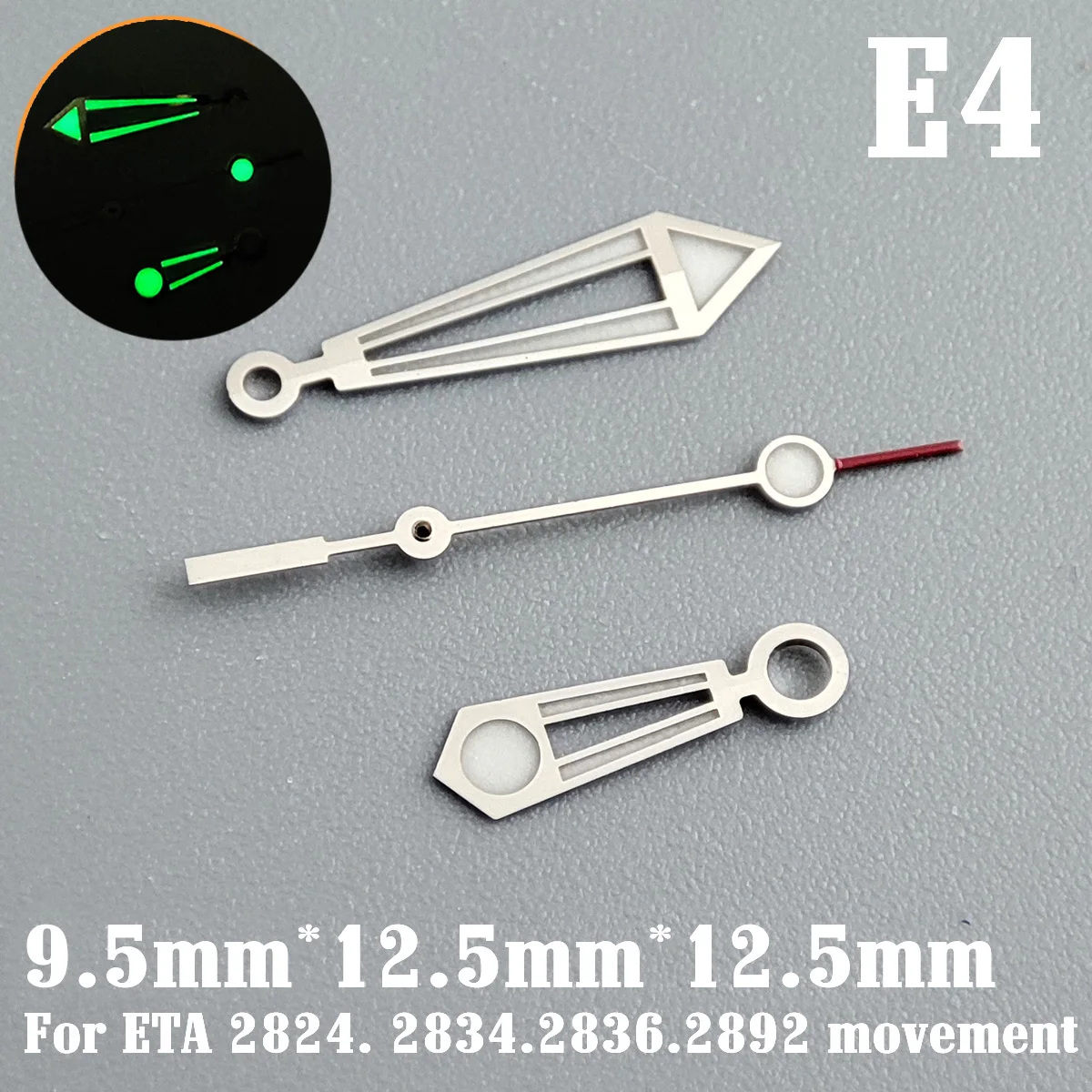 Green Super Luminous Watch Hands