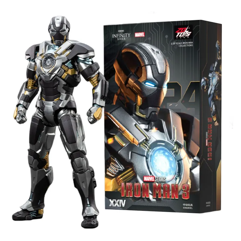 アイアンマンMK24アクションフィギュア,映画「アイアンマン3」トニー