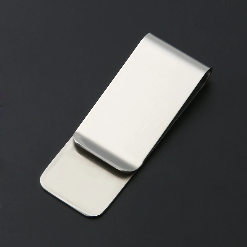 Vintage Solid Brass Money Clip Wallet 1.5mm Thickness Metal Men Cash Bill Clamp Holder ID Credit Card Folder For Male Mini Purse credit card holder id card holder metal money clip