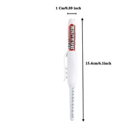7/8/9/10PCS White Water-Based Long-Tip Marker, 45MM Multi-functional Deep Hole Marker Pens, 1.0MM Fiber Nib 2