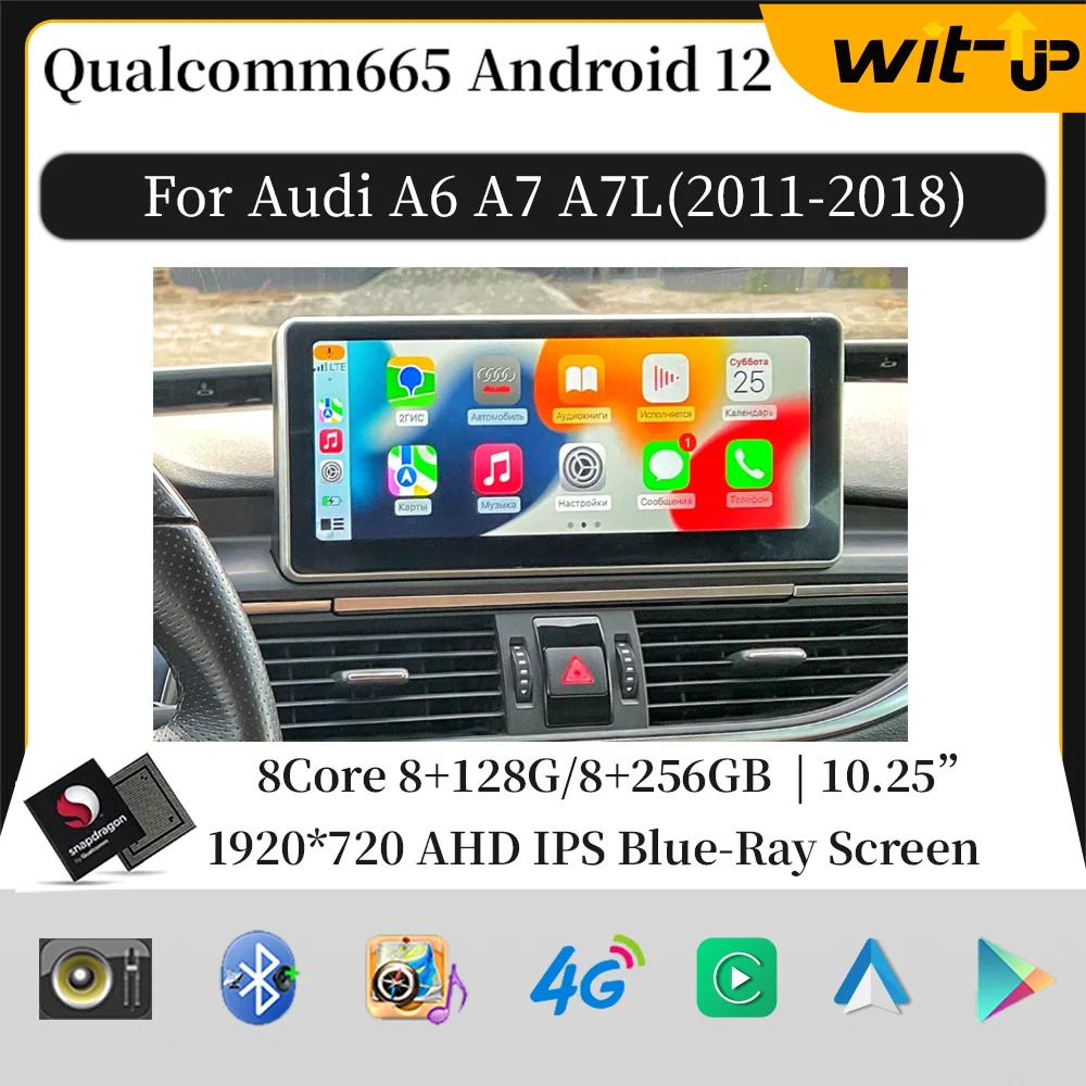 AWESAFE Android 11 [4 Go + 64 Go] Autoradio pour Audi Q5 avec