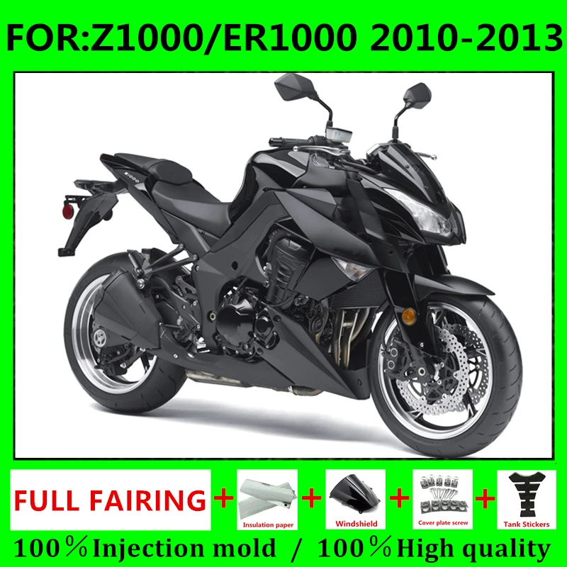 New ABS Motorcycle Fairings Kit fit For Z1000 Z ER ZR 1000 ZR1000