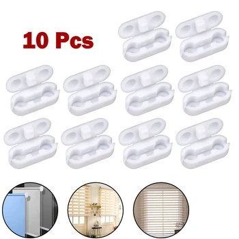 10pcs Plastic Roller Blinds Pull Cord Connector Curtain Chain Connector For Vertical Blinds Joiners Spare Tool Replacement 2
