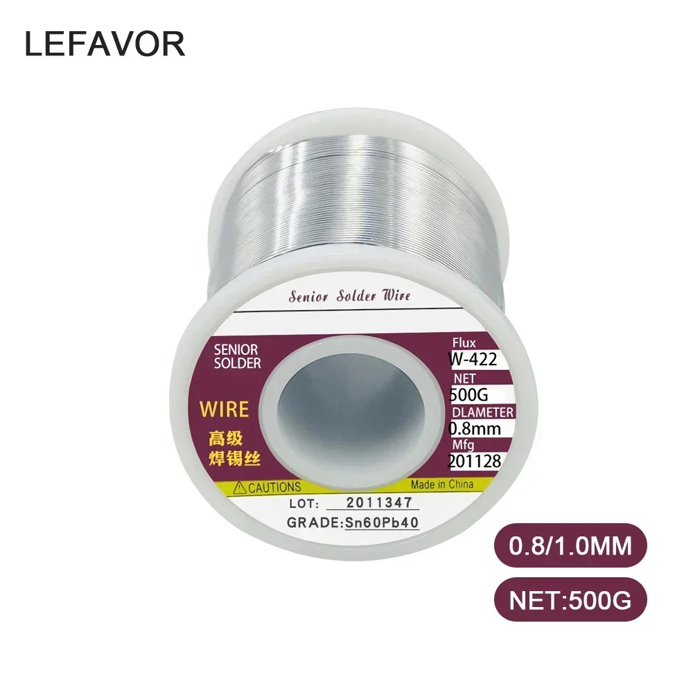 Tin Wire Melt Rosin Core Solder Soldering Wire Roll 200g 300g 500g No-clean for Electrical repair IC repair