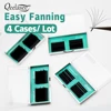 Qeelasee 4 boxes of Mixed Length Auto Flowering Rapid Blooming Fan Easy Eyelashes 1