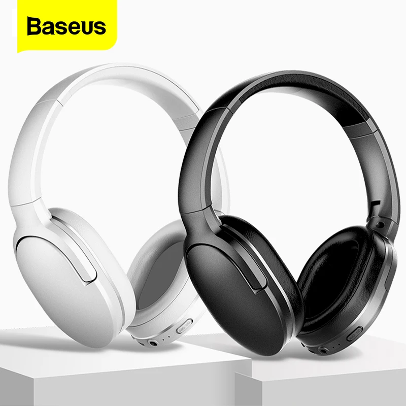 Baseus D02 Pro беспроводные наушники Bluetooth 5 0 Складная гарнитура спортивные игровой