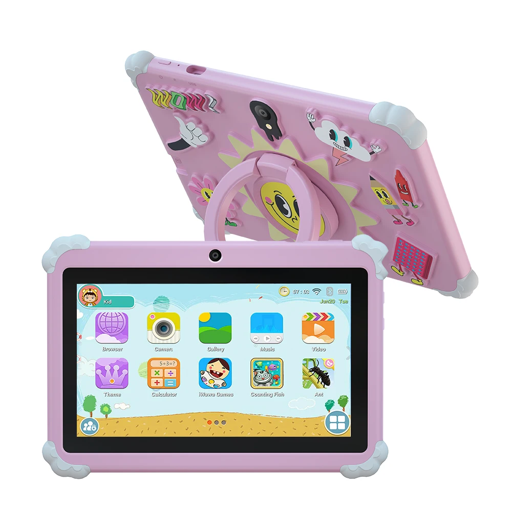 NEW Kid Tablet PC 7.0 Inch  Android 13 Octa Core Tablet Wi-Fi Bluetooth 4GB+64GB Dual SIM Tablets 4